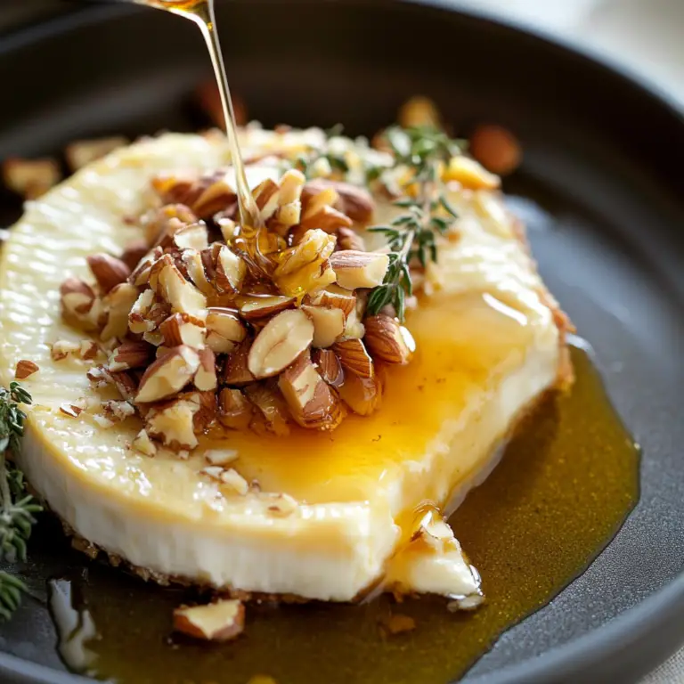 Baked Brie with Honey and Nuts