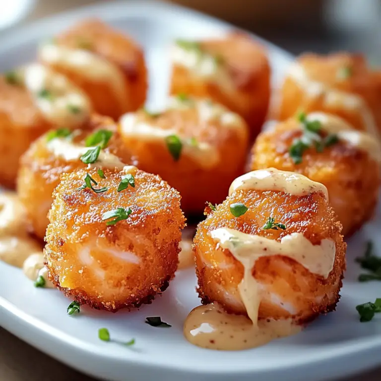 Crispy Bang Bang Salmon Bites