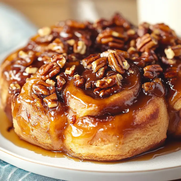 Sticky Buns with Pecan Caramel