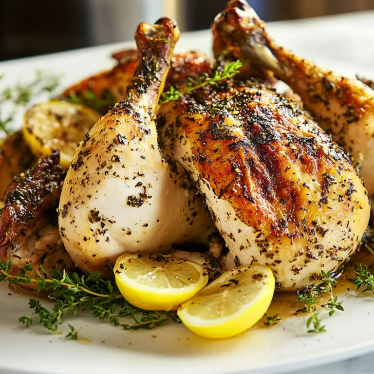 Lemon Herb Roasted Chicken