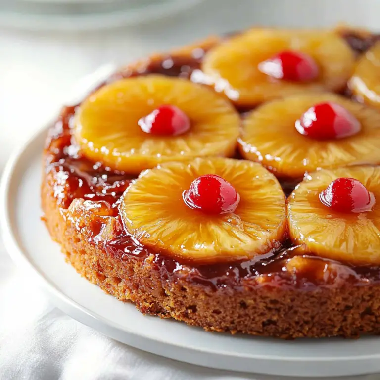 Pineapple Upside Down Cake