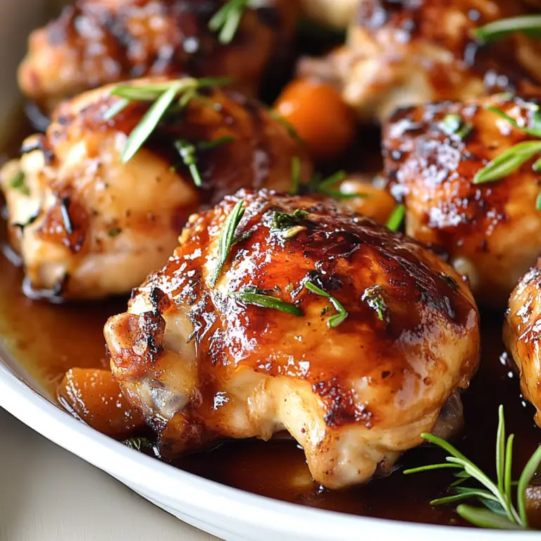 Maple-Glazed Chicken Dish