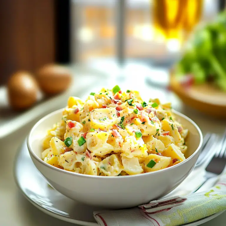 Easter Deviled Egg Potato Salad