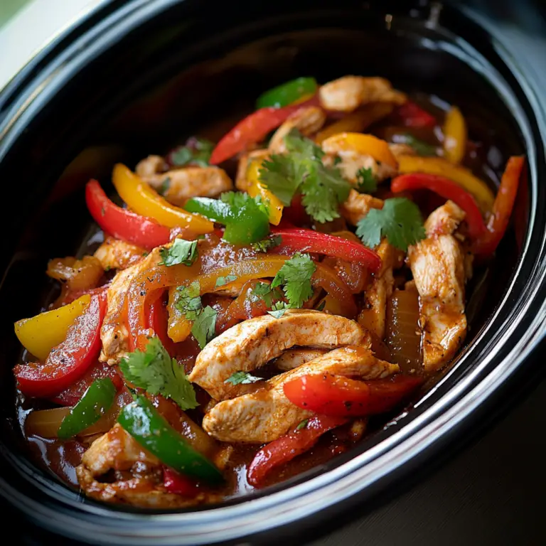 Chicken Fajitas Crockpot