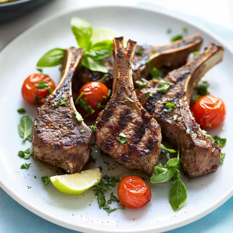 Grilled Lamb Chops
