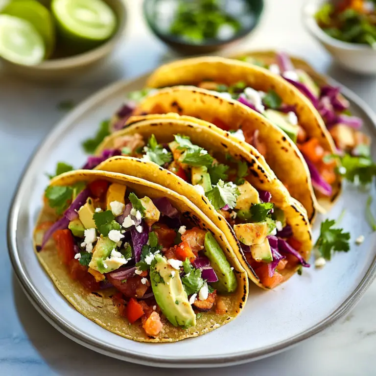 Quick Veggie Tacos