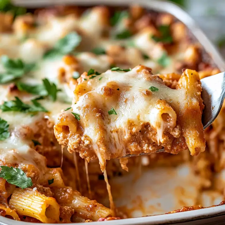 Healthy Baked Ziti