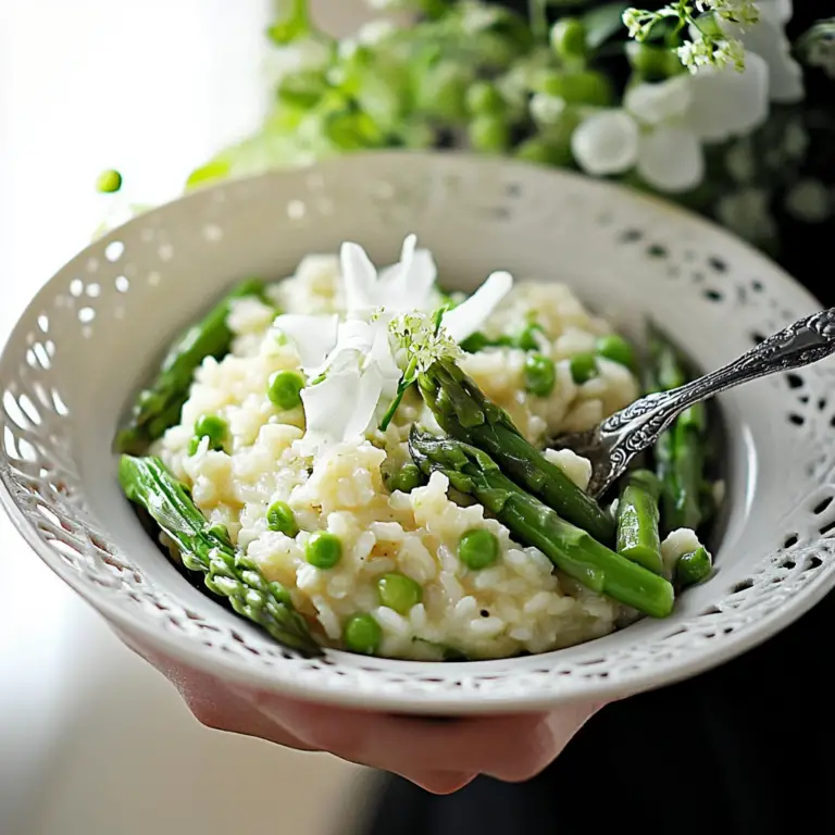 Spring Pea Risotto