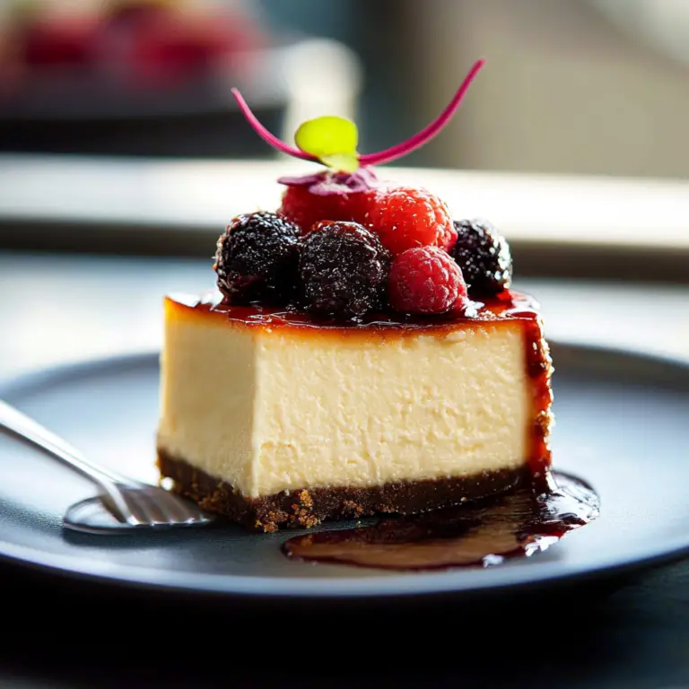 New York-Style Cheesecake Slice