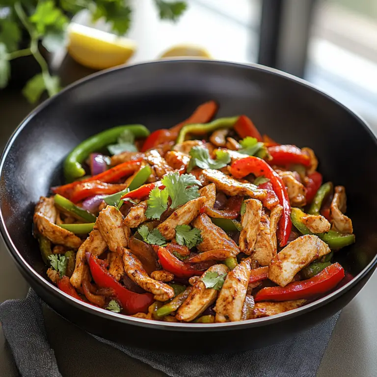 Chicken Fajitas Platter