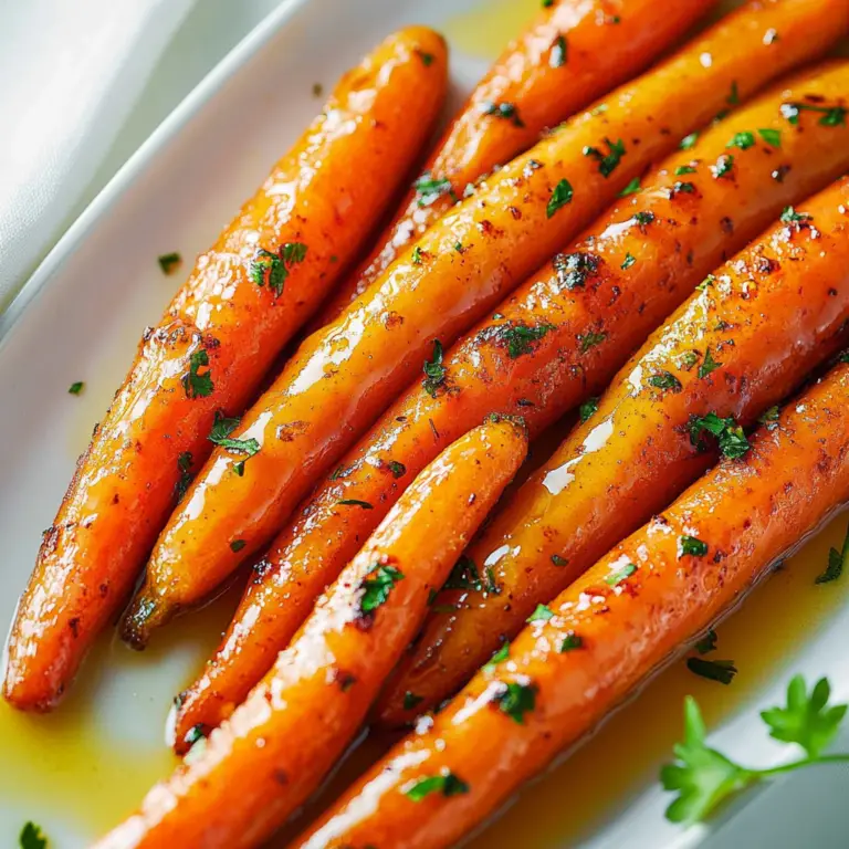 Easter Honey Glazed Carrots