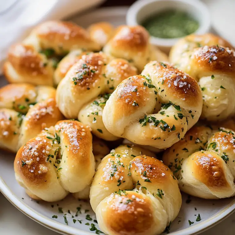 Tasty Garlic Knots