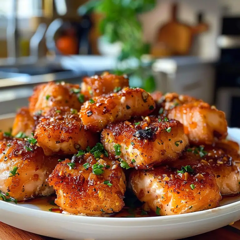 Crispy Air Fryer Salmon Bites