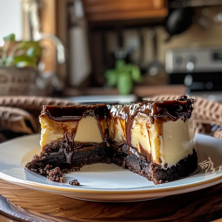Caramel Brownie Cheesecake