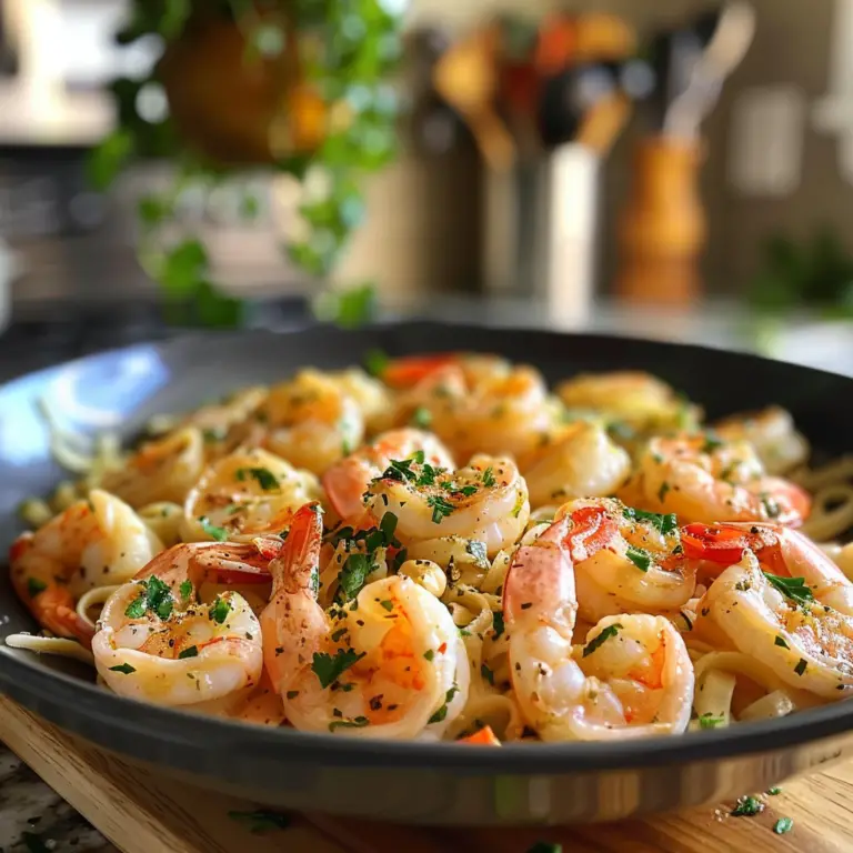 Red Lobster Shrimp Scampi Dish