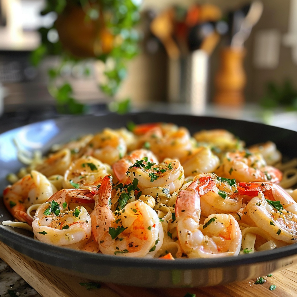Red Lobster Shrimp Scampi Dish