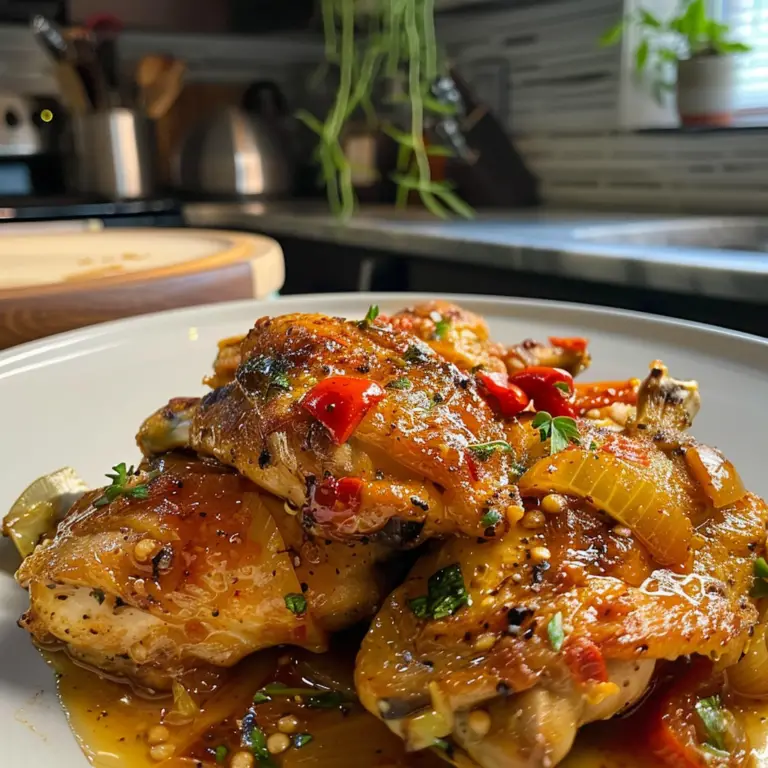 Italian Baked Chicken Dish
