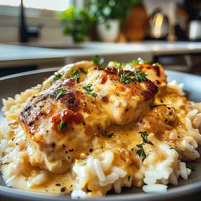 Creamy Chicken and Rice Dish