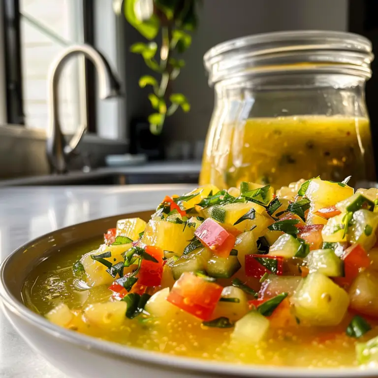 Lemon Vinaigrette Dressing