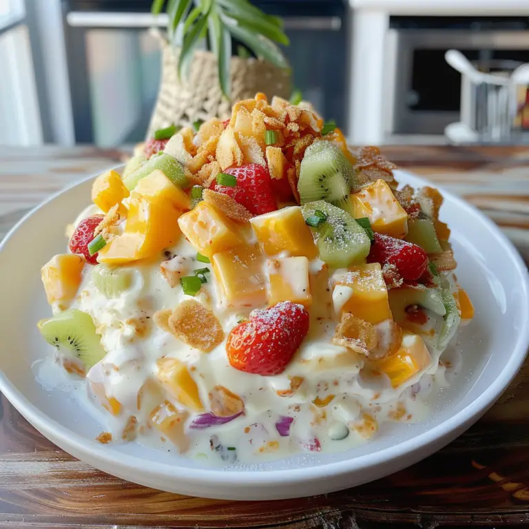 Hawaiian Cheesecake Salad