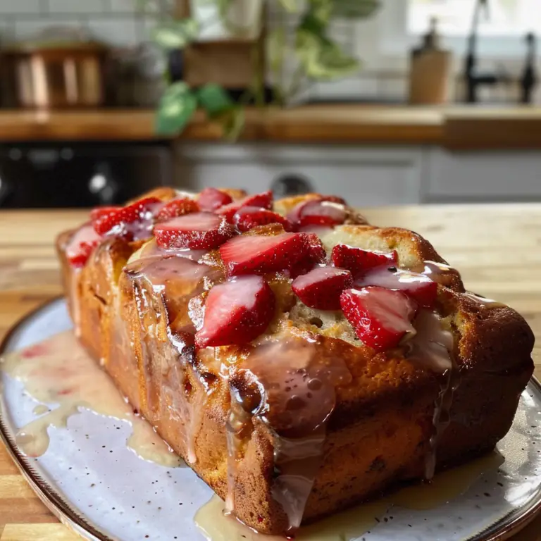Glazed Strawberry Bread – A Sweet Treat
