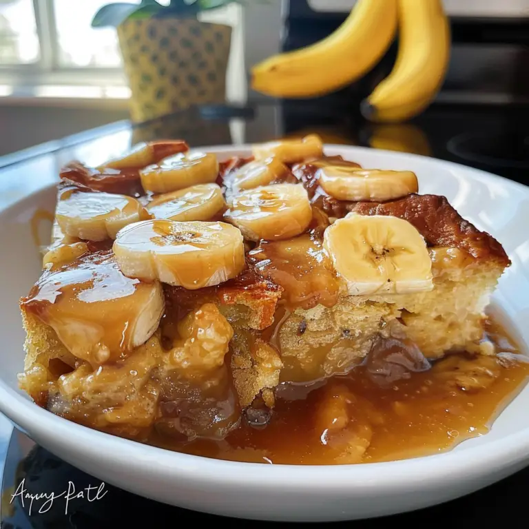 Bananas Foster Bread Pudding