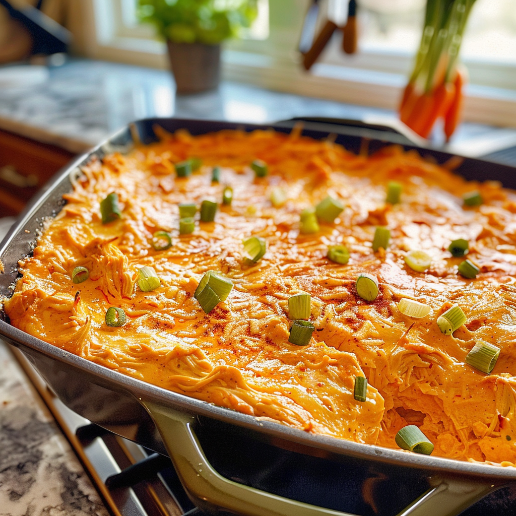 Delicious Buffalo Chicken Dip