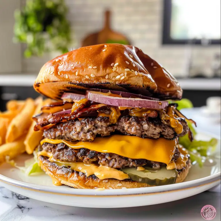 Crispy Smash Burgers Delicious