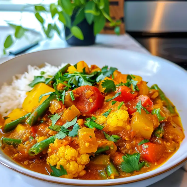 Easy Vegetable Curry Dish