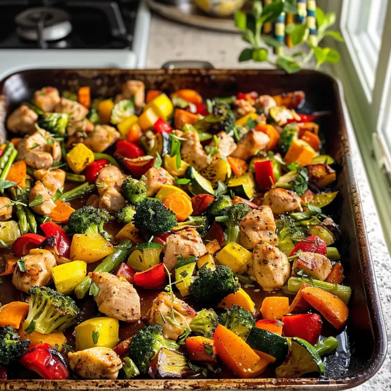 Sheet Pan Chicken and Veggies