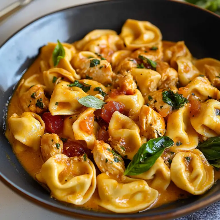 Marry Me Chicken Tortellini Dish
