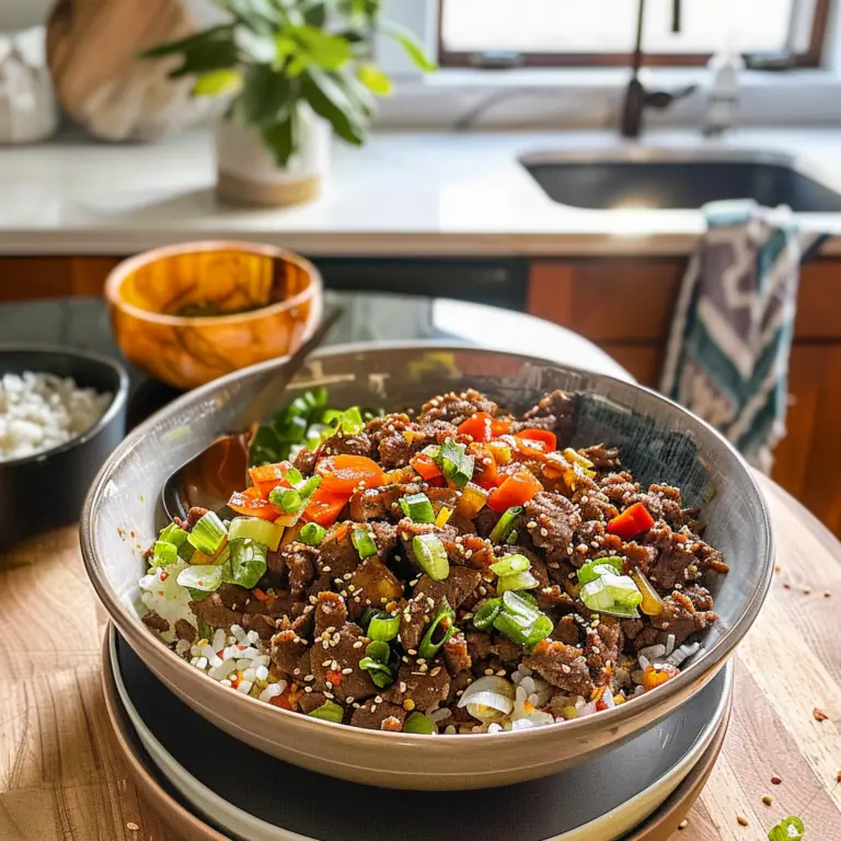 Beef Bowl Recipe
