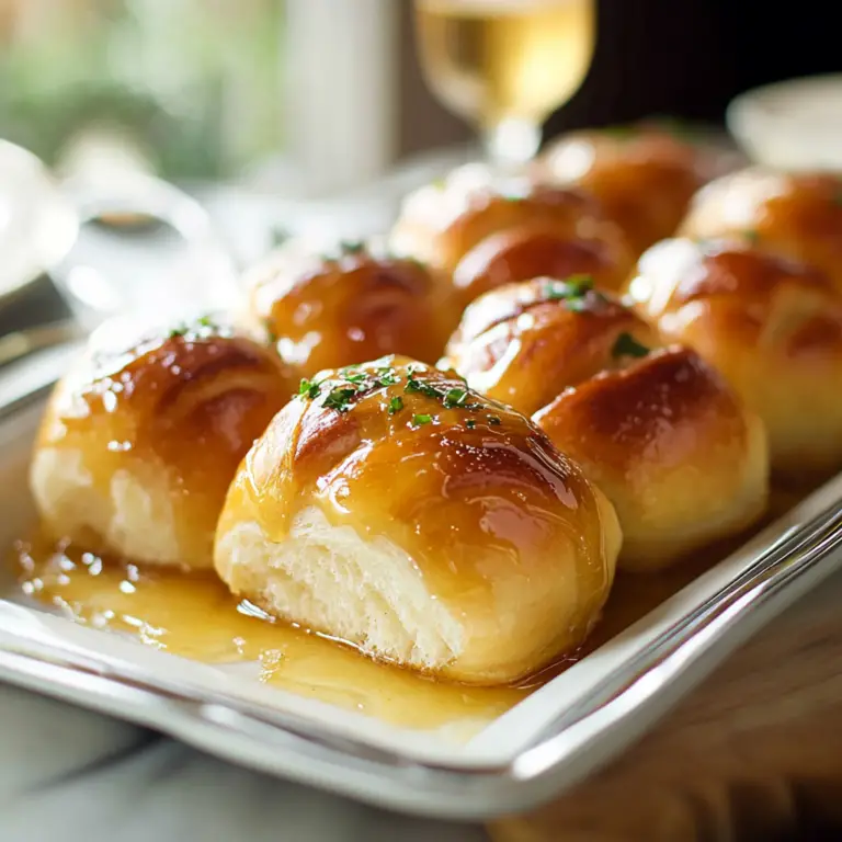 Easter Honey Butter Dinner Rolls