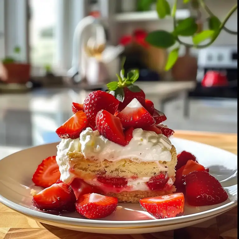 Strawberry Shortcake Dessert