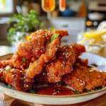 Crispy Bang Bang Chicken Dish
