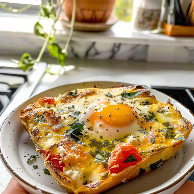 Mediterranean Baked Feta Eggs