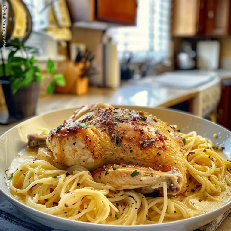 Delicious Crock Pot Angel Chicken Dish