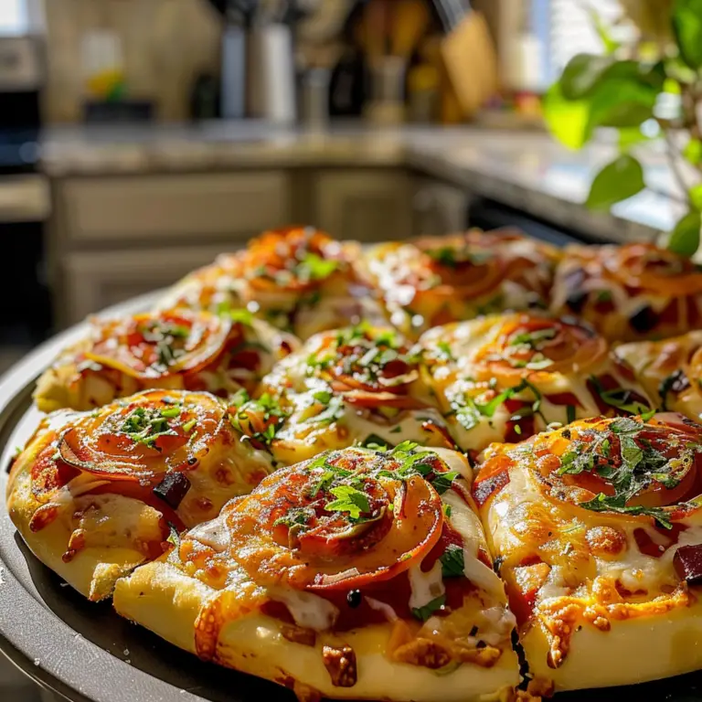 Mini Pizza Explosions that Wow