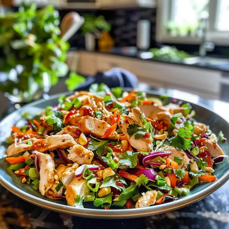 Keto-Friendly Chinese Chicken Salad