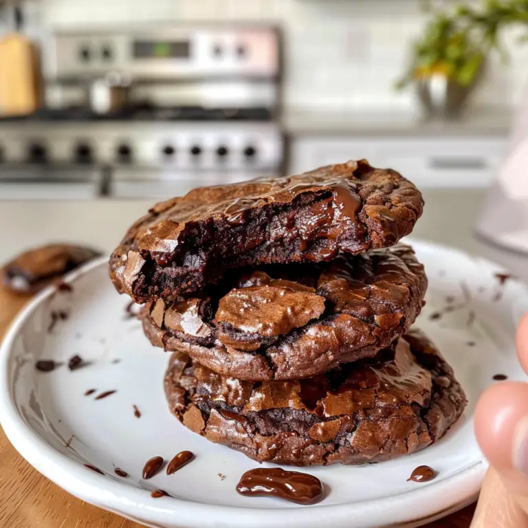 Hot Chocolate Brownie Cookies Delight