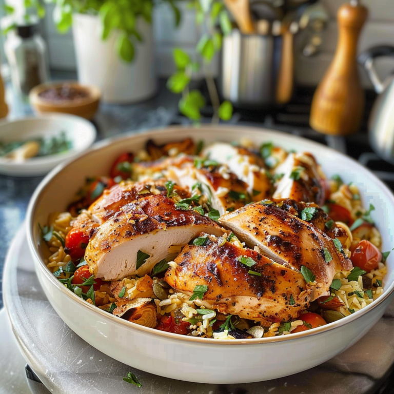 High Protein Mediterranean Chicken