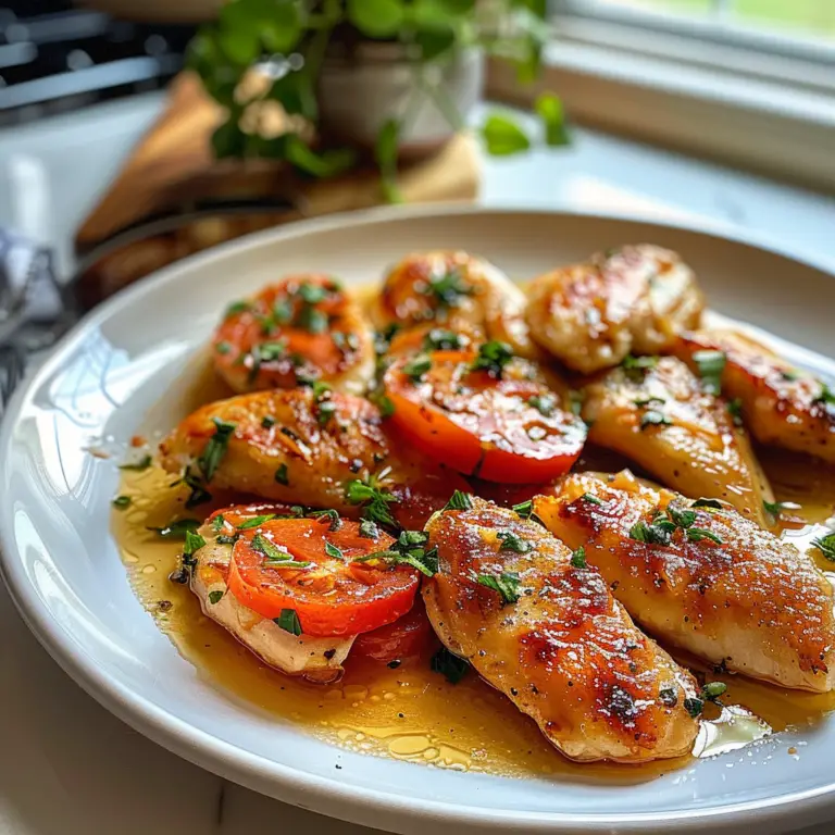 Chicken Scallopini Plate