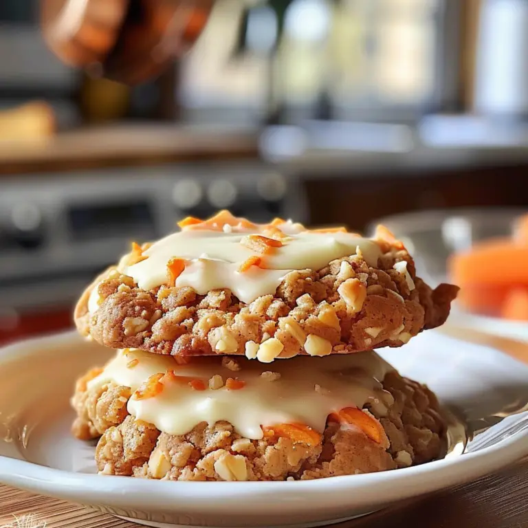 Carrot Cheesecake Cookies