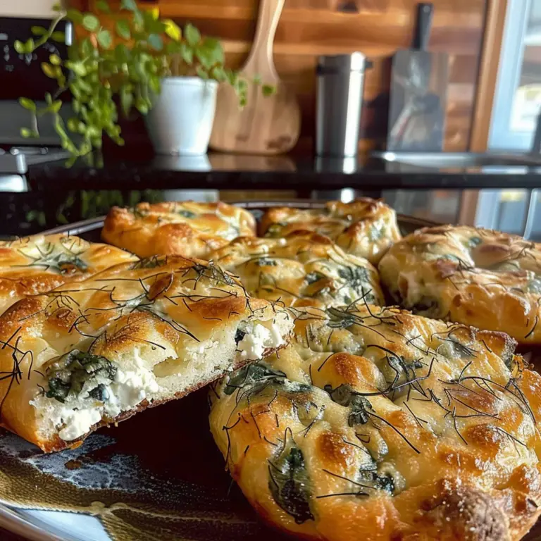 Spinach Cottage Cheese Flagels