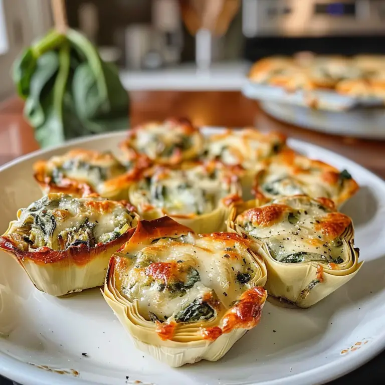 Spinach Artichoke Bites Appetizer