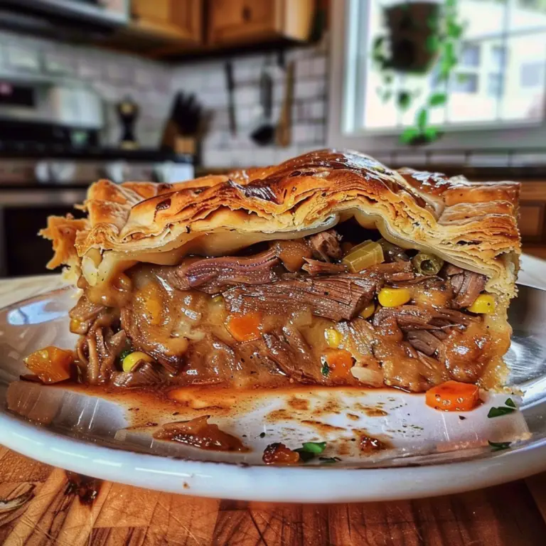 Delicious Brisket Pot Pie