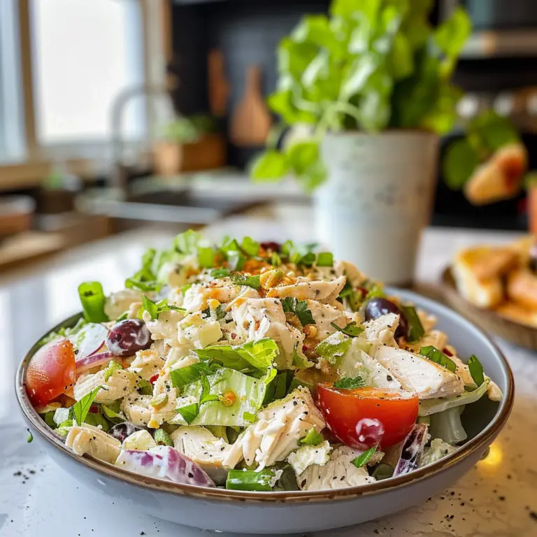 Greek Yogurt Chicken Salad