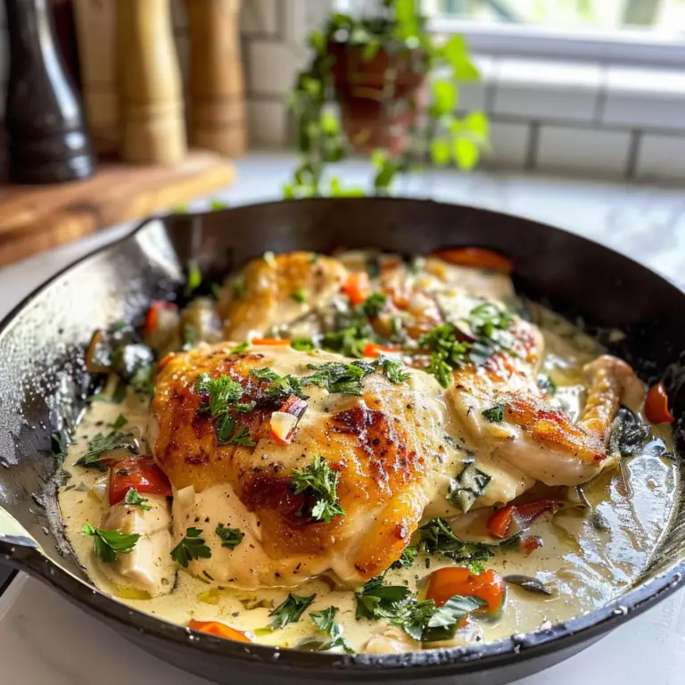 Creamy Tuscan Chicken Dish