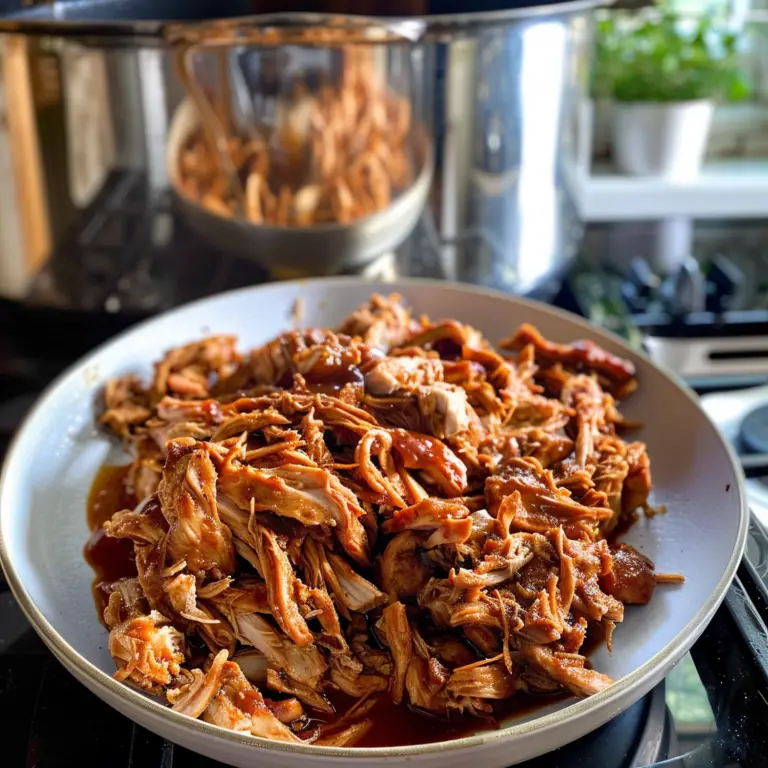Slow Cooker Pulled Chicken