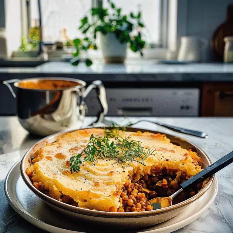 Lentil Shepherd's Pie